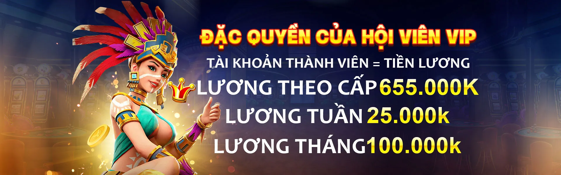 Hình ảnh chào mừng Chương Trình VIP 444hu88